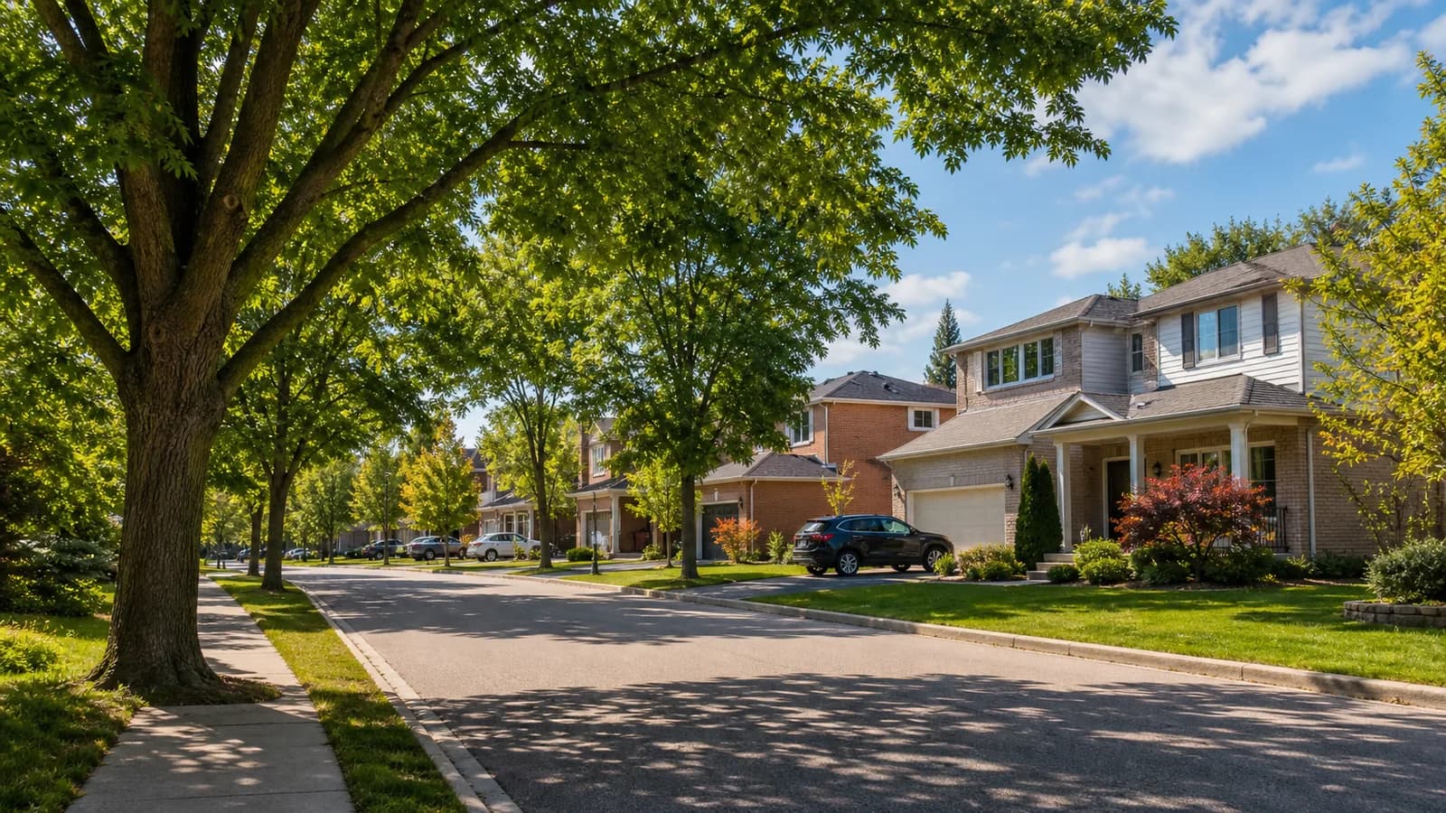 Fletcher's Creek South homes in Brampton, Ontario