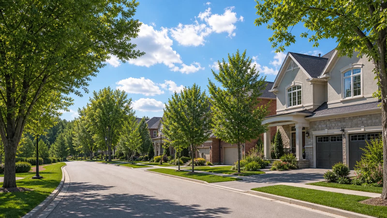 Bronte Creek homes in Oakville, Ontario