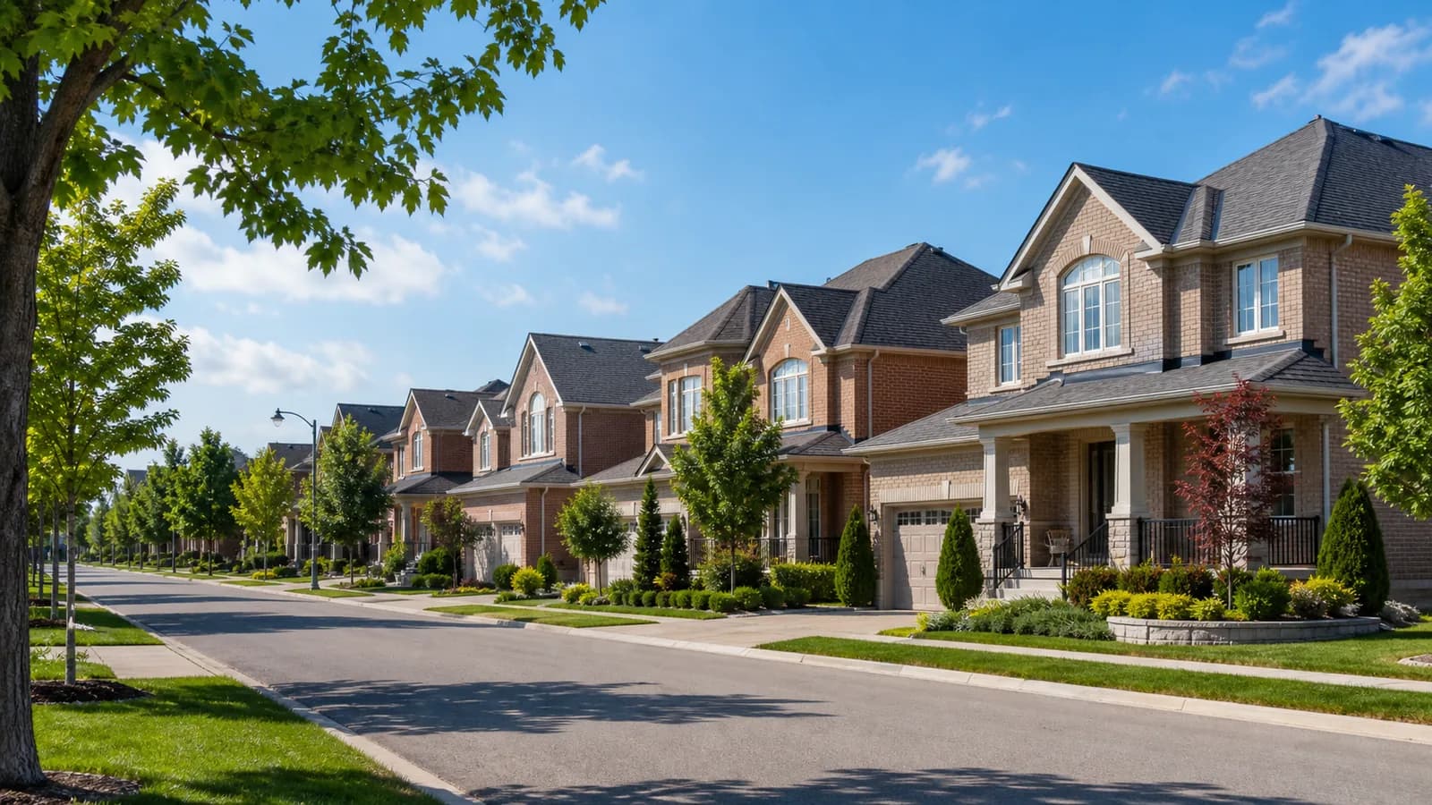 Castlemore homes in Brampton, Ontario