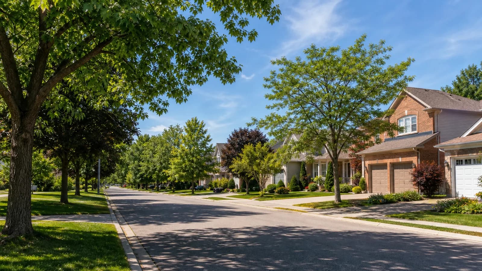 Central Park homes in Brampton, Ontario