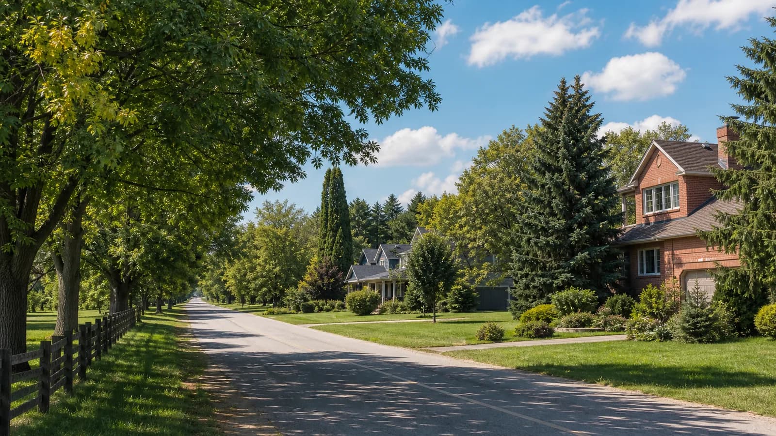 Huttonville homes in Brampton, Ontario
