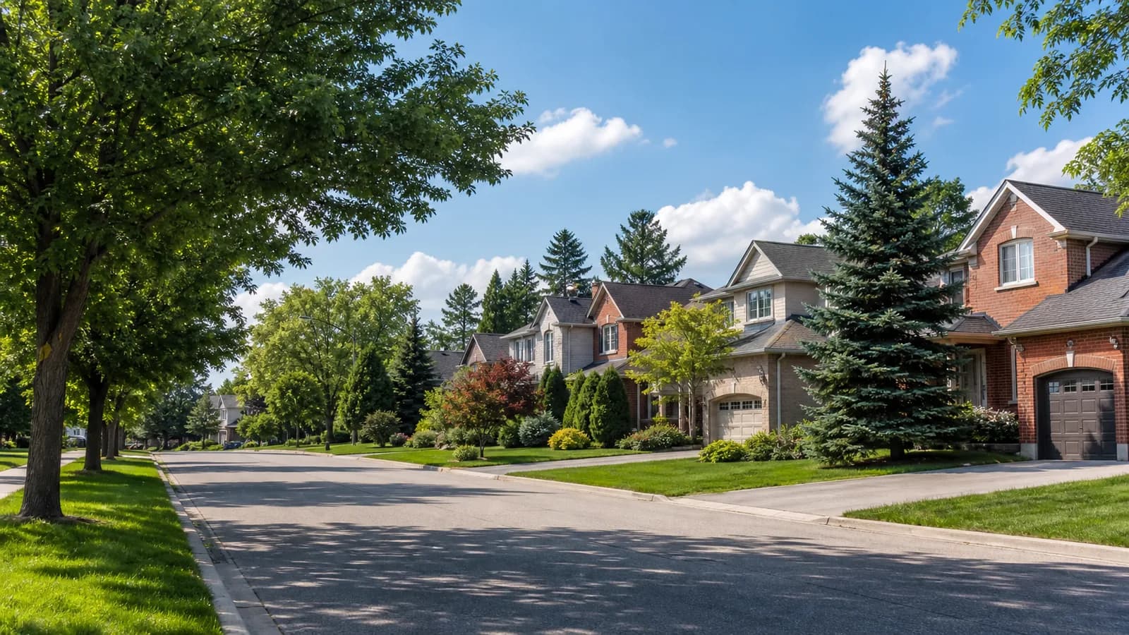 Snelgrove homes in Brampton, Ontario