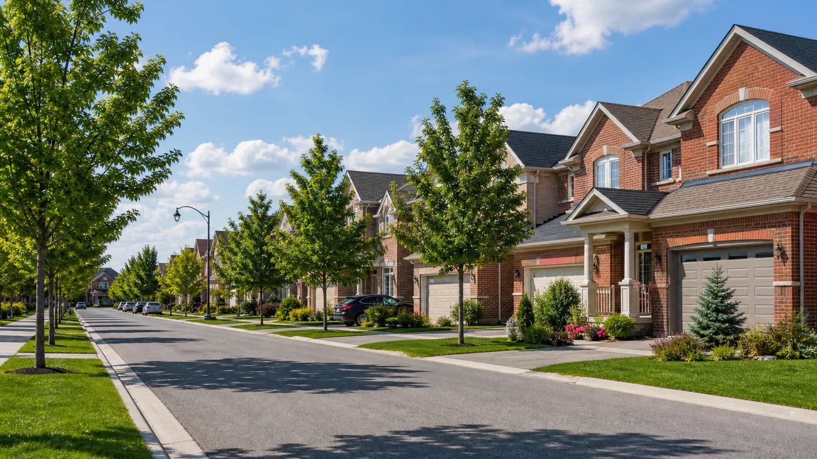Springdale homes in Brampton, Ontario