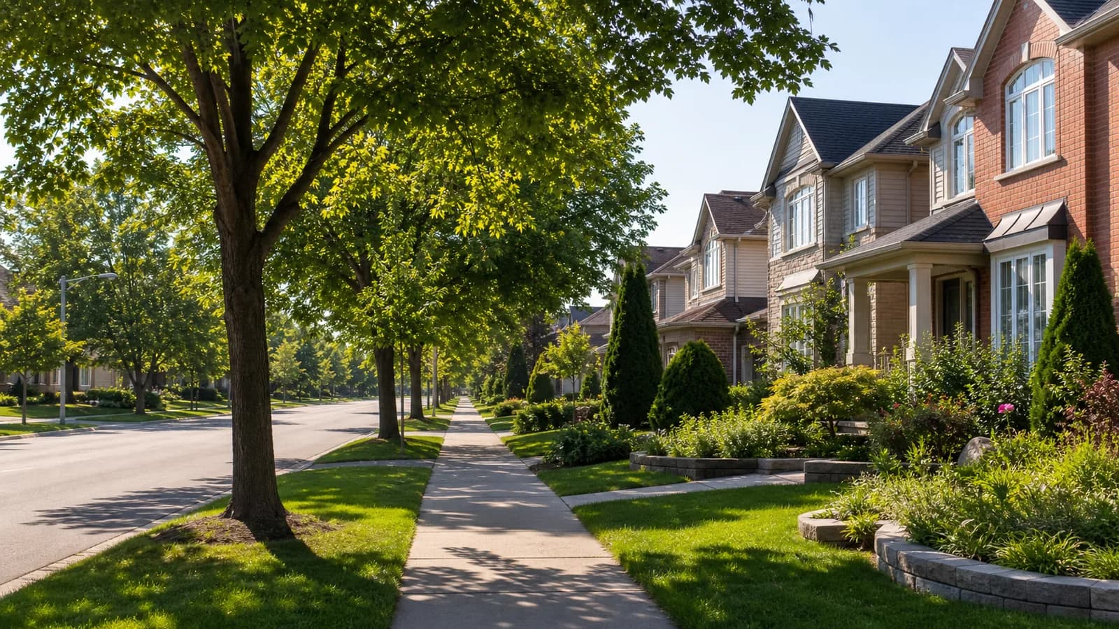 Central Erin Mills homes in Mississauga, Ontario