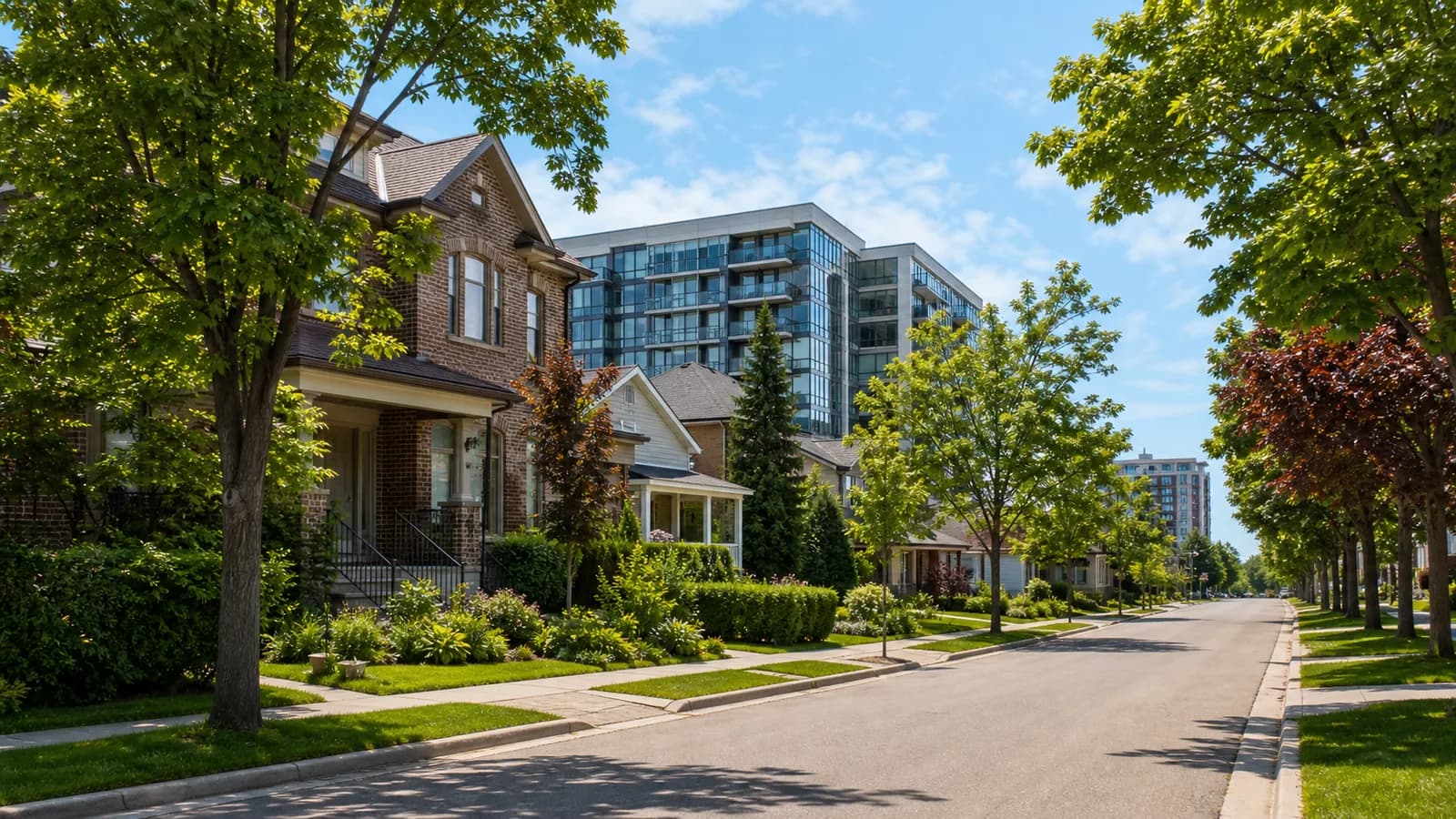 Dixie homes in Mississauga, Ontario