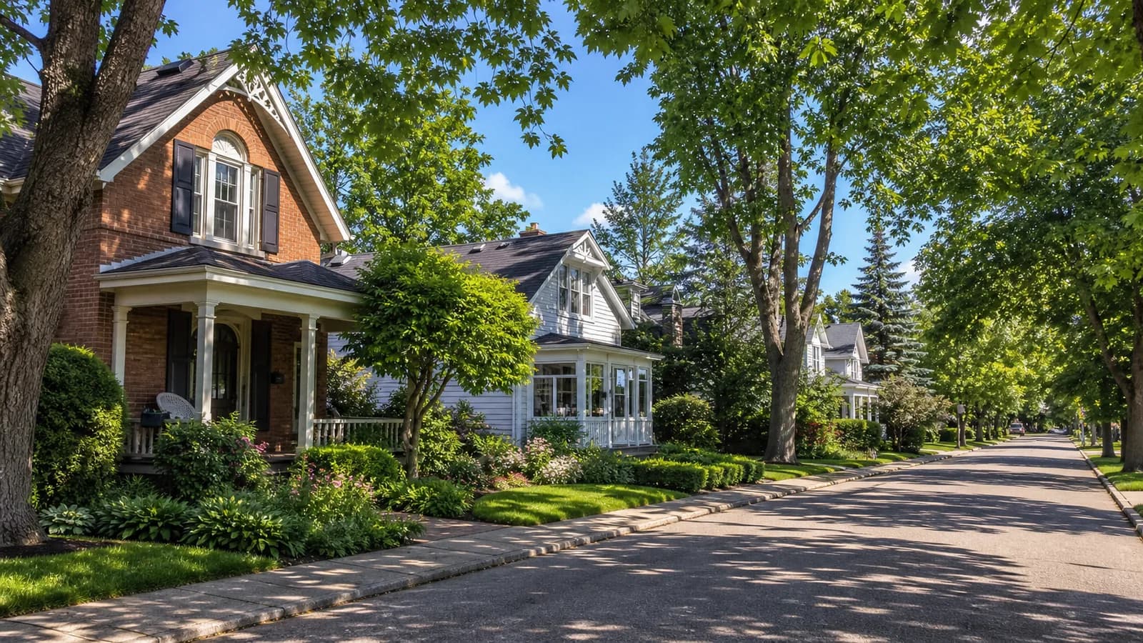 Meadowvale Village homes in Mississauga, Ontario