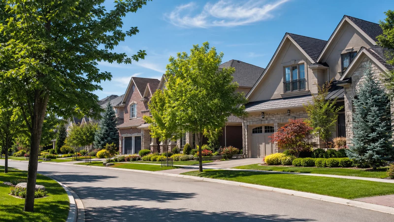 Iroquois Ridge North homes in Oakville, Ontario