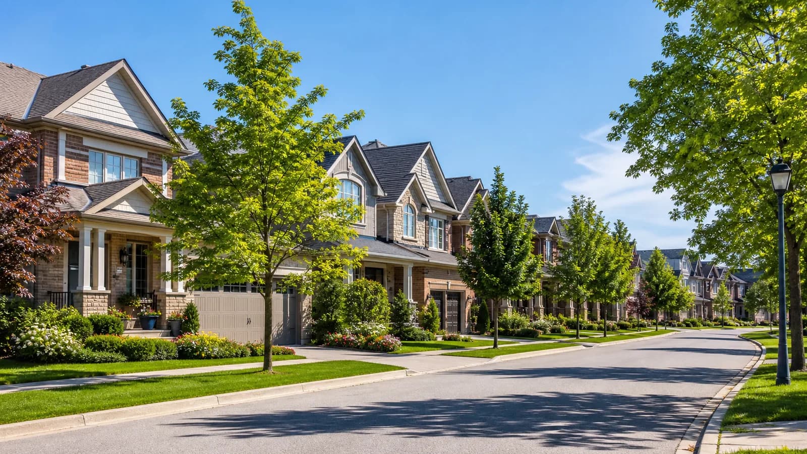 Joshua Creek homes in Oakville, Ontario